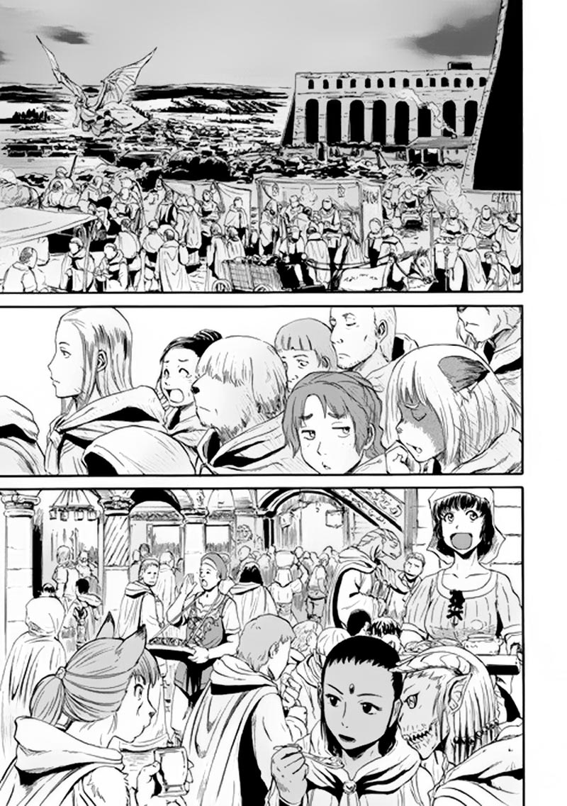 Gate – Jietai Kare no Chi nite Kaku Tatakeri Chapter 54 Gambar 3
