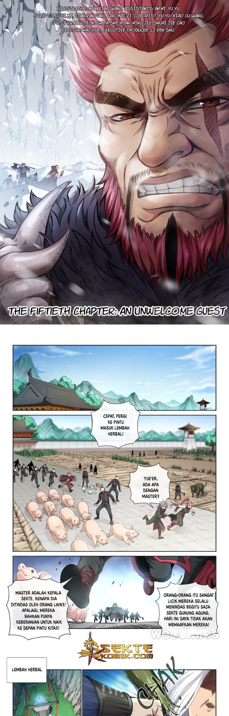 Manhua I am a Great God Chapter 50 gambar 2