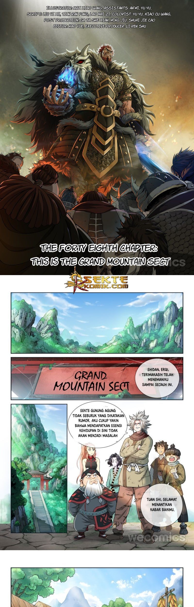 Manhua I am a Great God Chapter 48 gambar 2