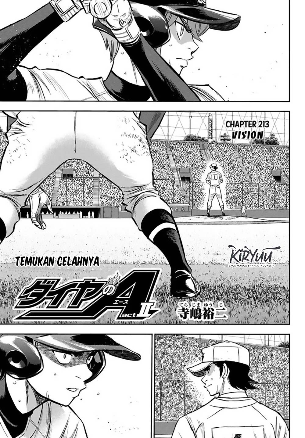 Manga Diamond no Ace Act 2 Chapter 213 gambar 2