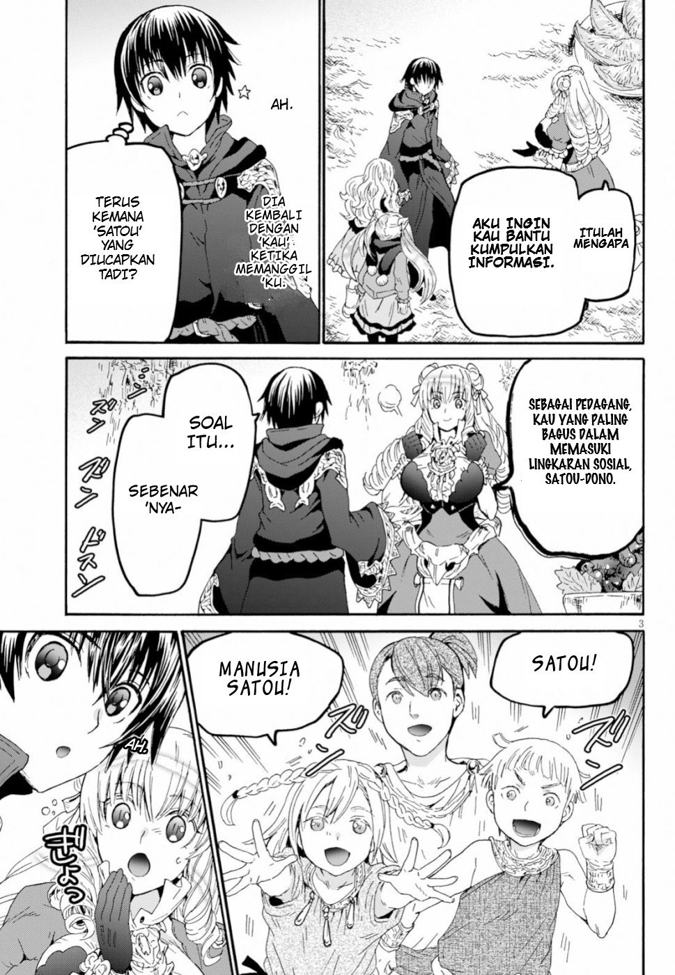 Death March kara Hajimaru Isekai Kyousoukyoku Chapter 57 Gambar 3