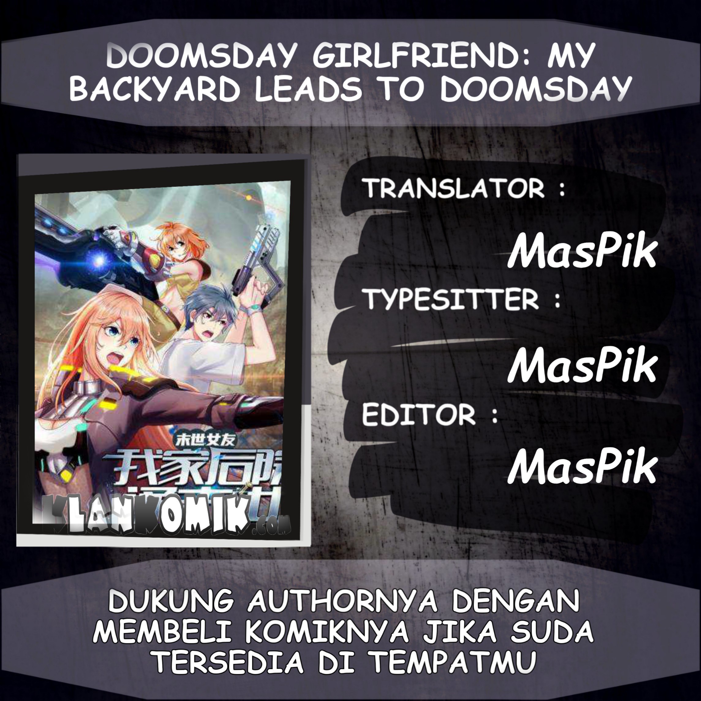 Manhua Doomsday Girlfriend: My Backyard Leads to Doomsday Chapter 12 gambar 2