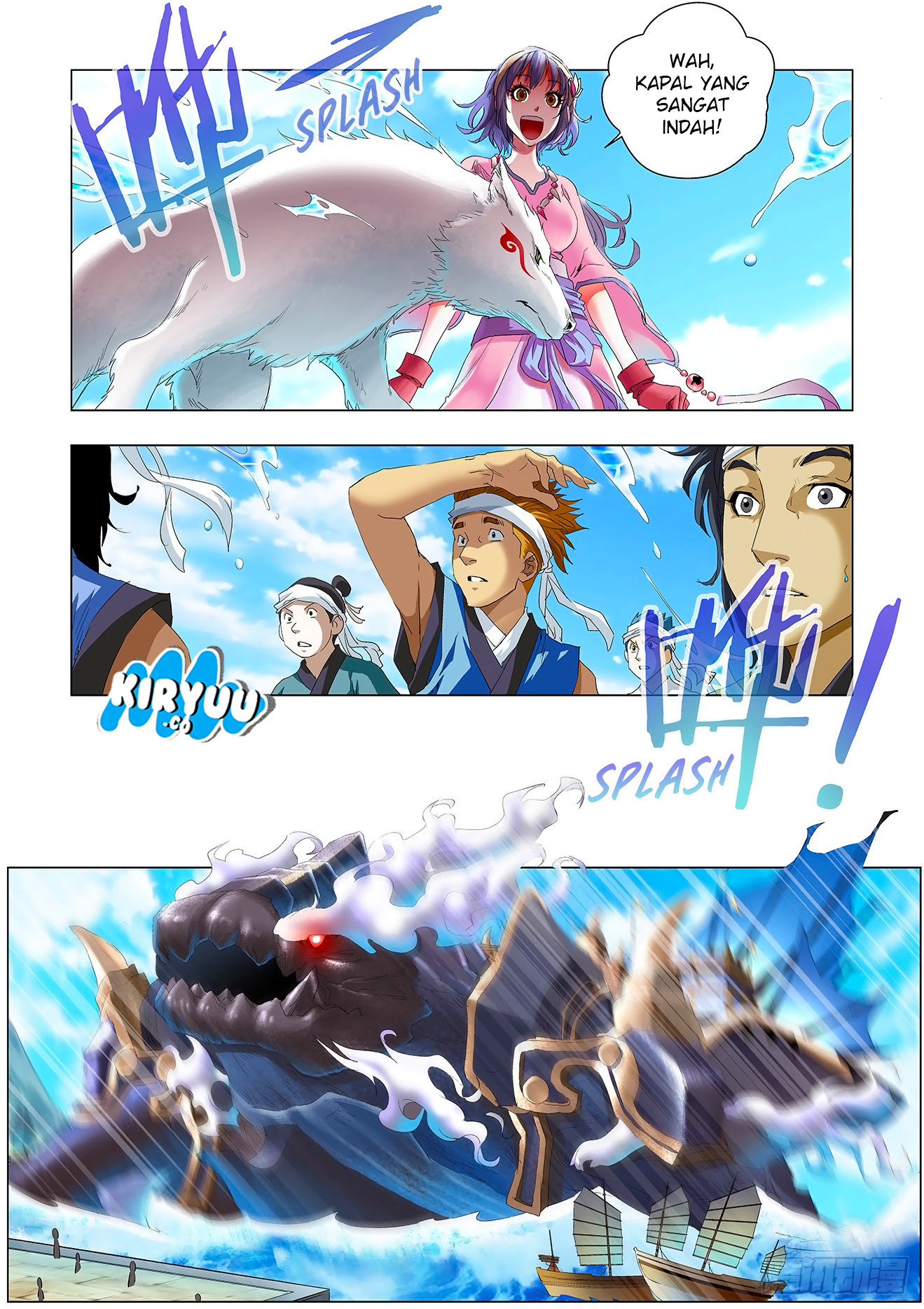 Manhua Battle Through The Heavens: Return Of The Beasts Chapter 01.2 gambar 2