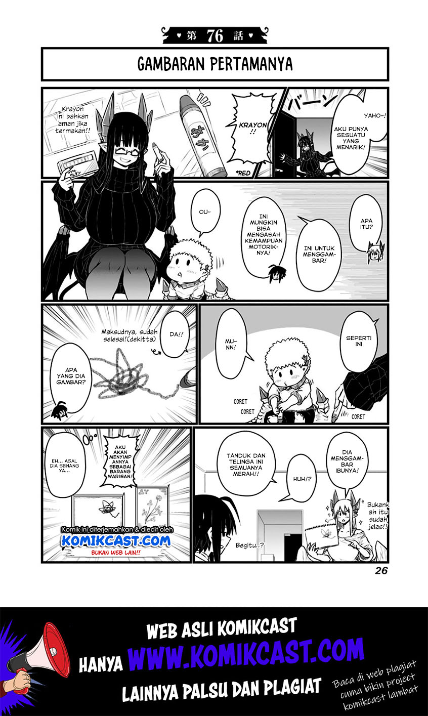 Manga Musuko ga Kawaikute Shikataganai Mazoku no Hahaoya Chapter 76 gambar 2