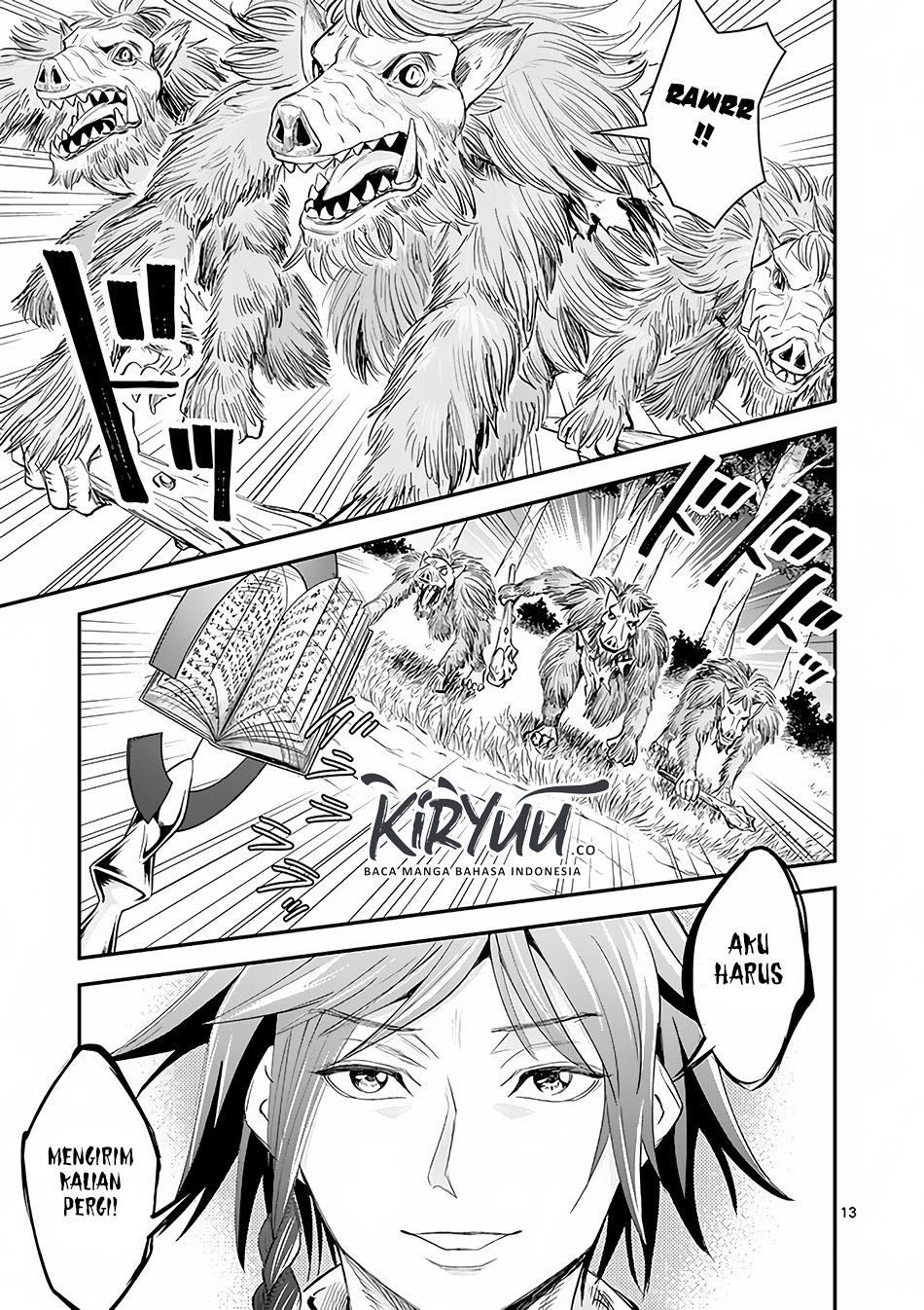 Manga 100-nin no Eiyuu o Sodateta Saikyou Yogensha wa Chapter 03.2 gambar 2