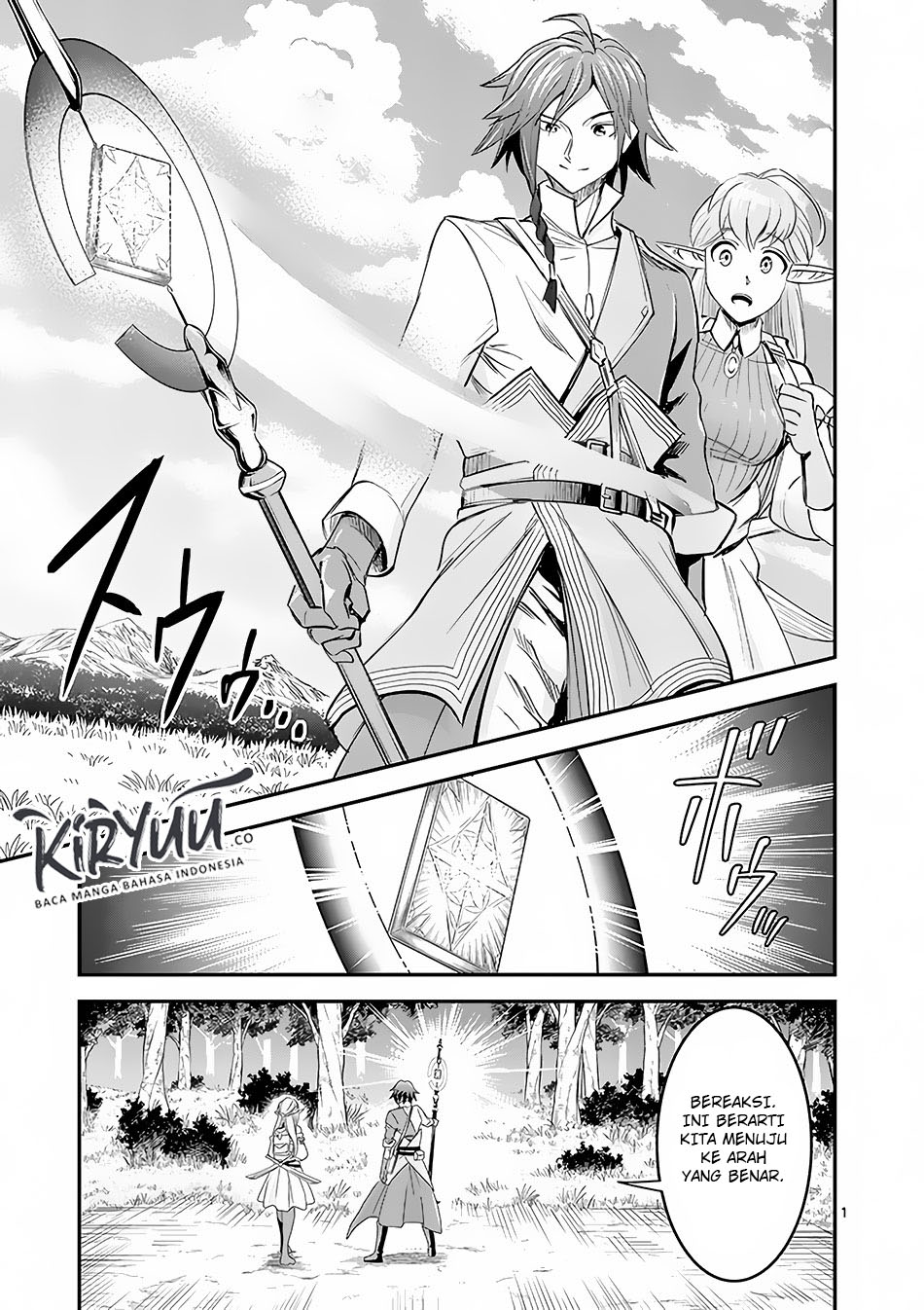 Manga 100-nin no Eiyuu o Sodateta Saikyou Yogensha wa Chapter 03.1 gambar 2