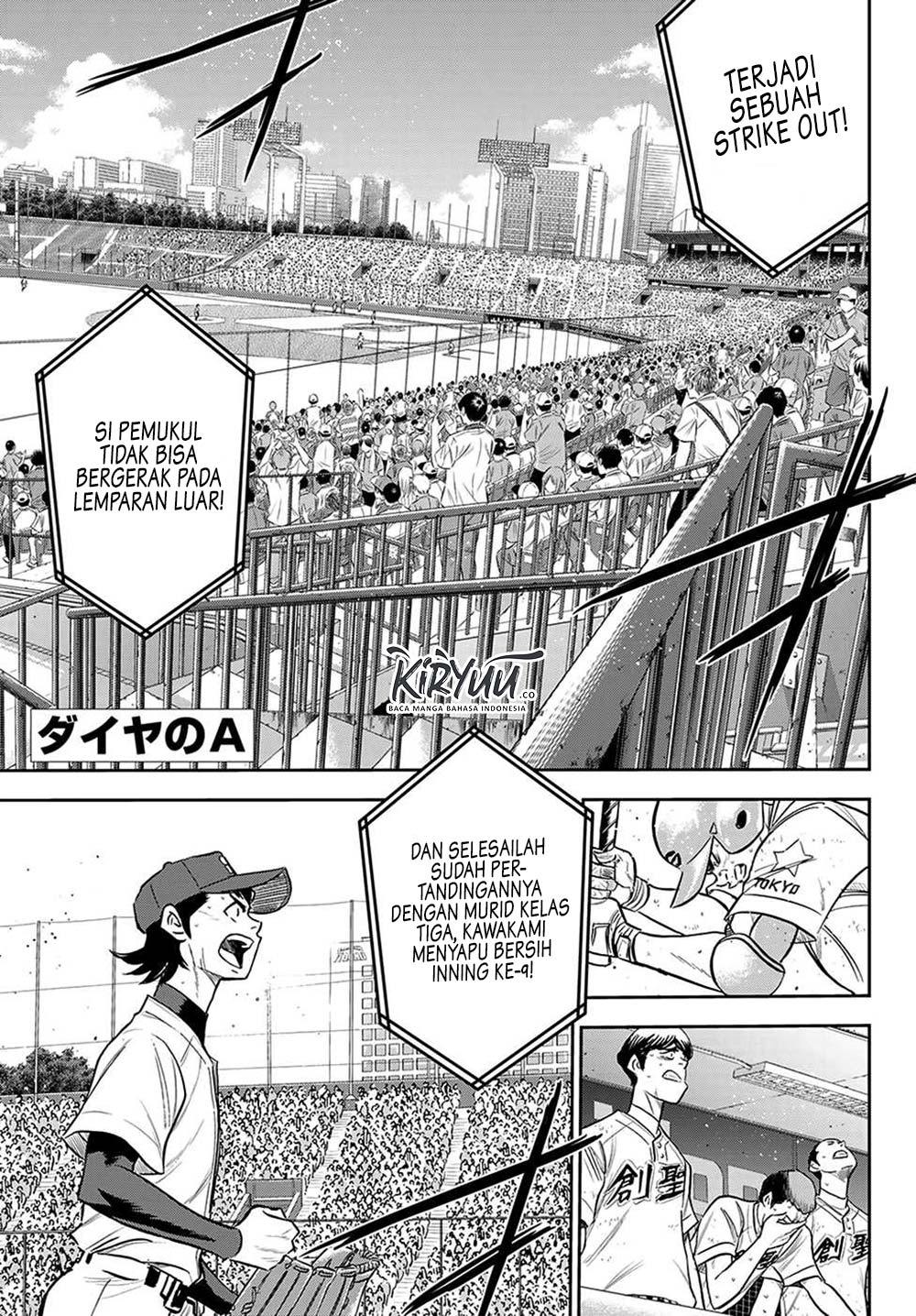 Manga Diamond no Ace Act 2 Chapter 217 gambar 2