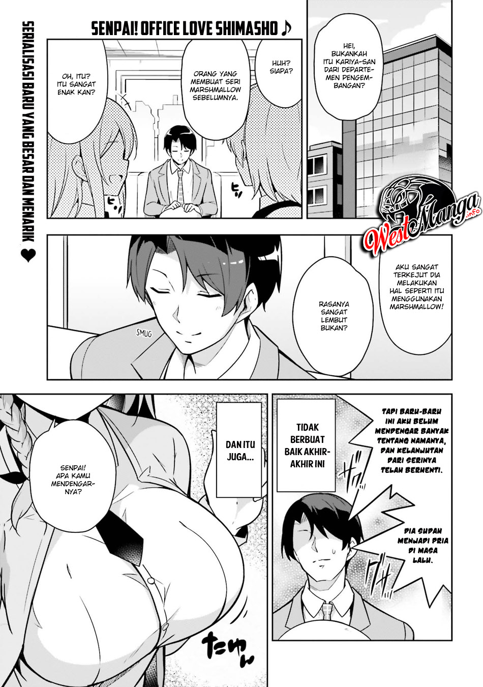 Manga Senpai! Let's Have an Office Romance ♪ Chapter 01 gambar 2