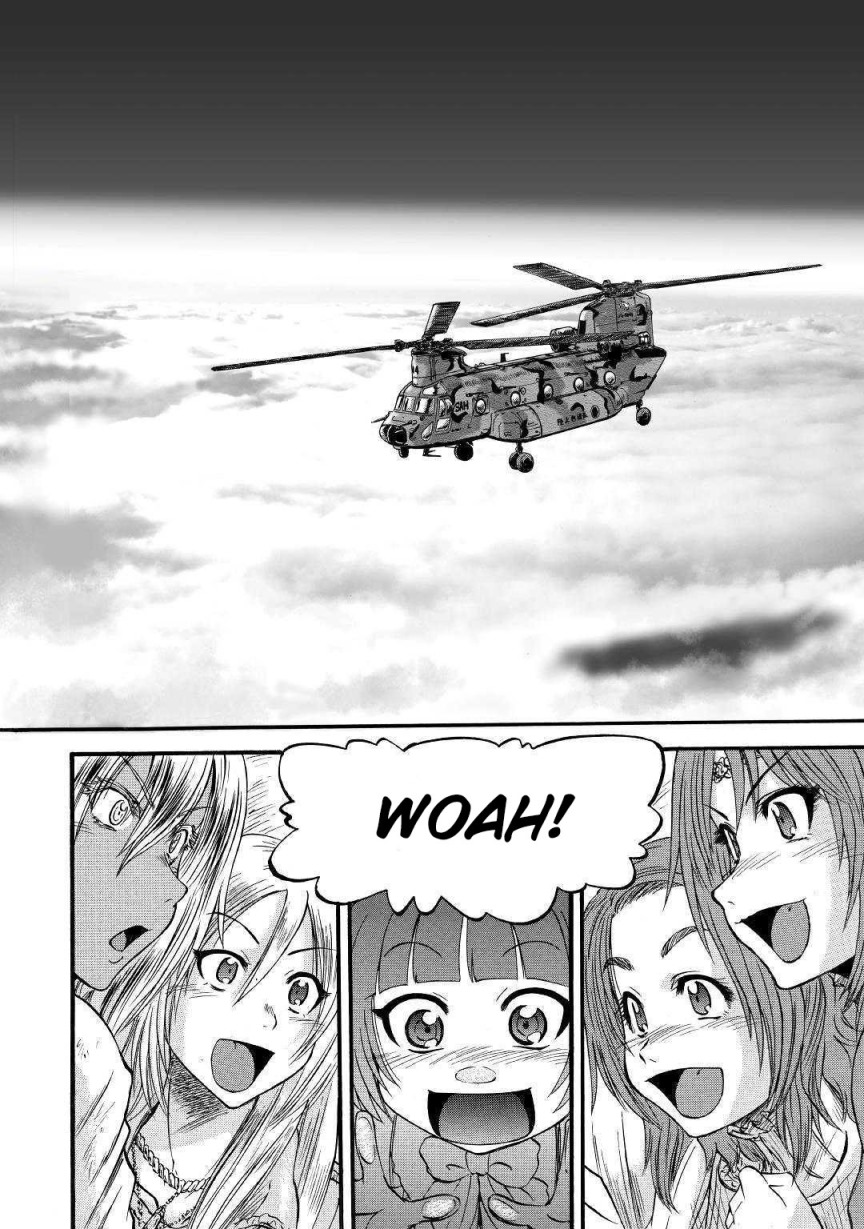Gate – Jietai Kare no Chi nite Kaku Tatakeri Chapter 93 Gambar 4
