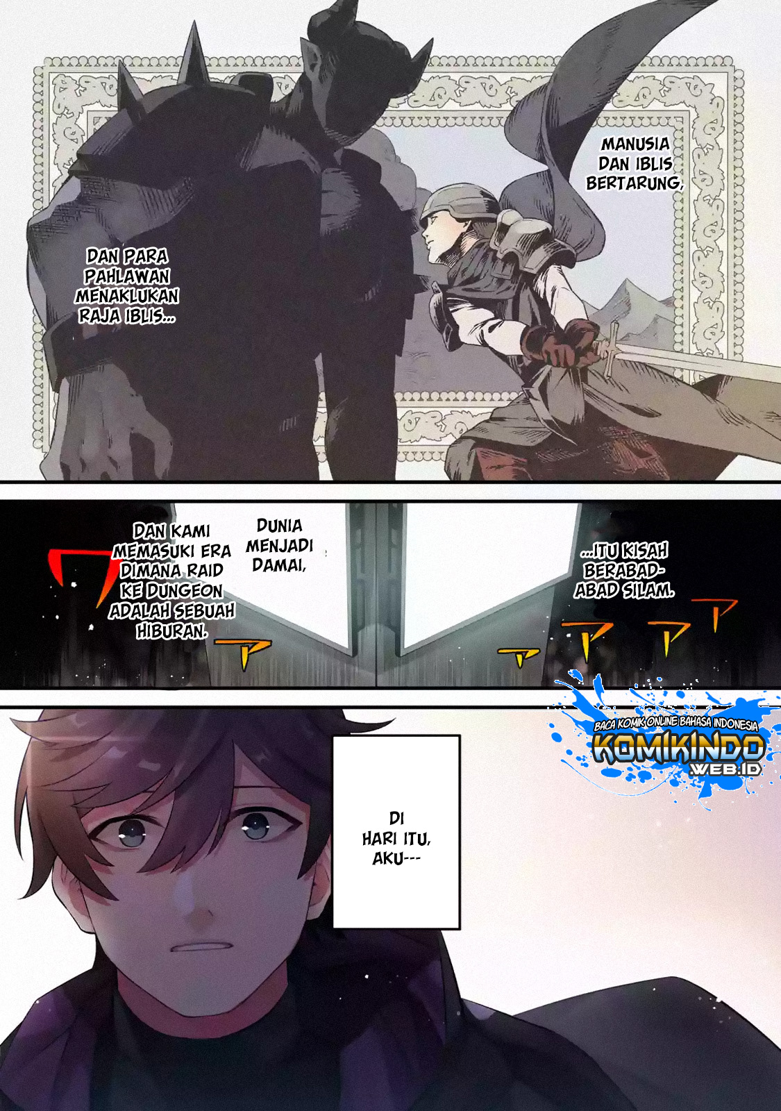 Manga Nankoufuraku no Maoujou e Youkoso Chapter 01.1 gambar 2