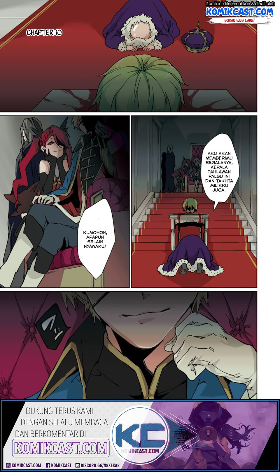 Manga Saikyou Yuusha wa Oharai Hako: Maou ni Nattara Zutto Ore no Musou Return Chapter 10.1 gambar 2