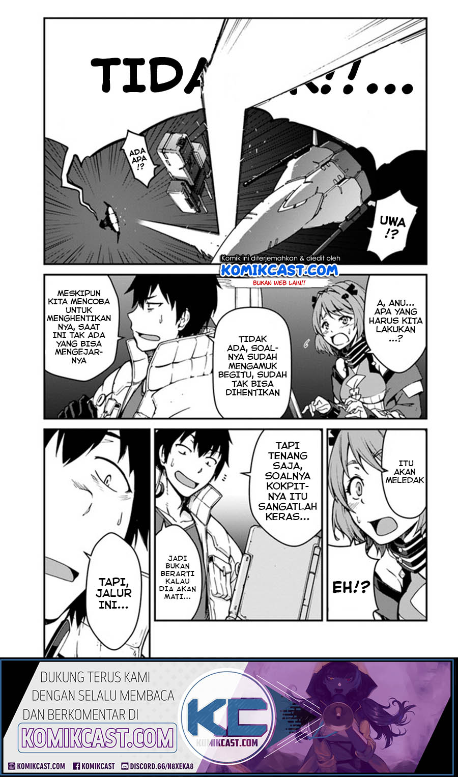 Manga Mezametara Saikyou Soubi to Uchuusen-mochi datta no de Chapter 07.1 gambar 2