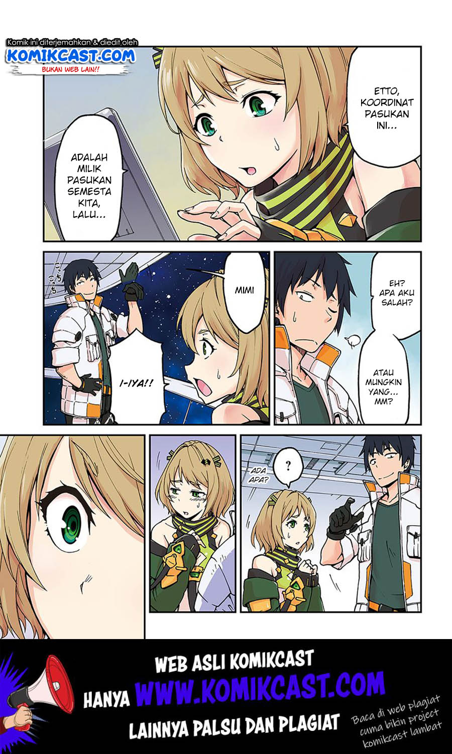 Manga Mezametara Saikyou Soubi to Uchuusen-mochi datta no de Chapter 06.1 gambar 2