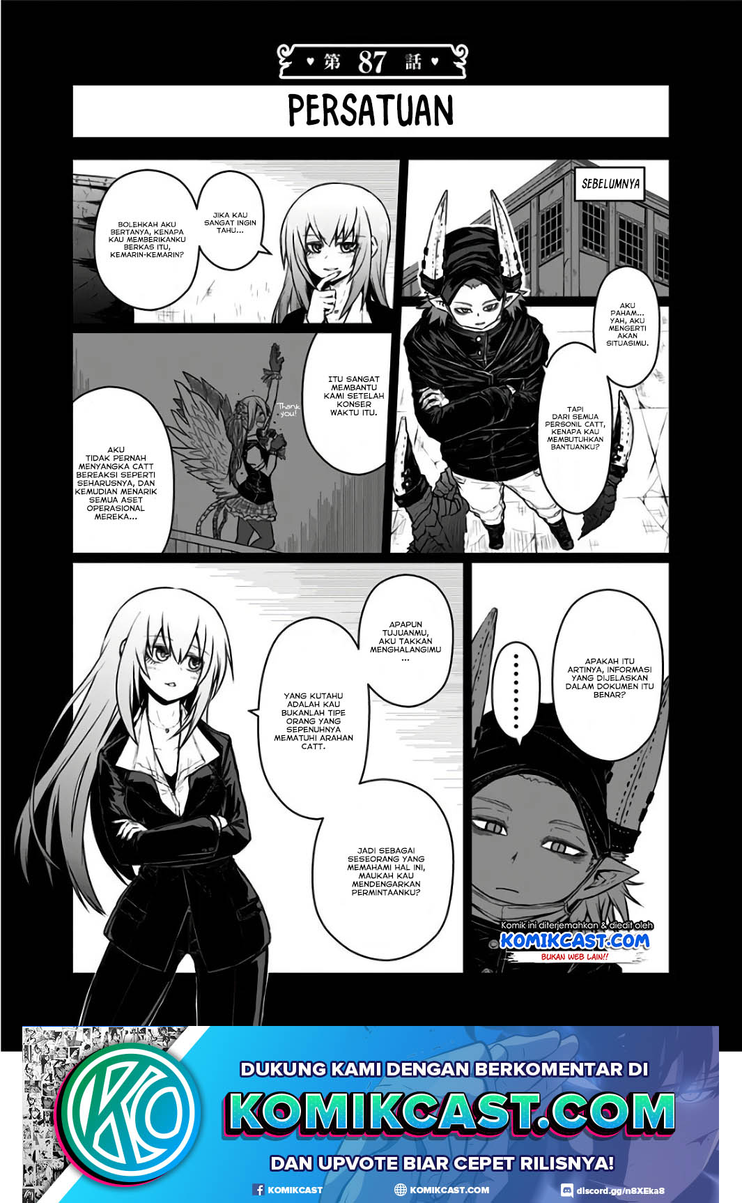 Manga Musuko ga Kawaikute Shikataganai Mazoku no Hahaoya Chapter 87 gambar 2