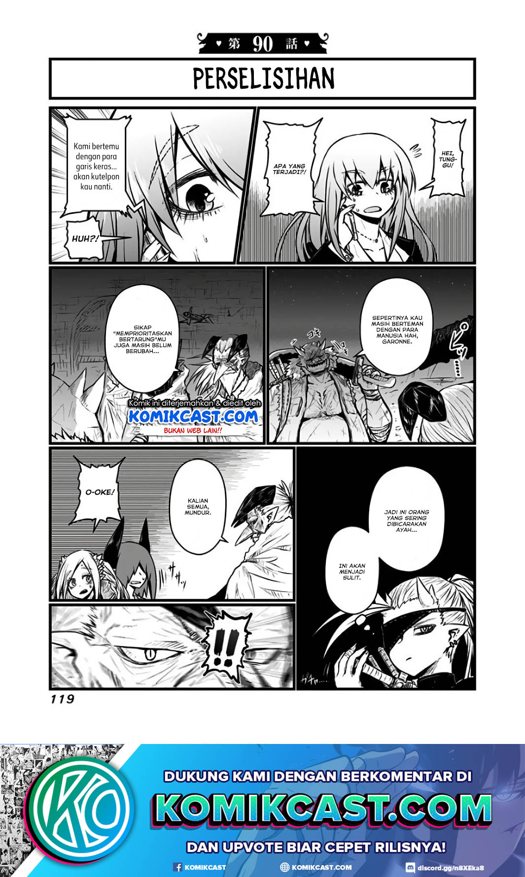 Manga Musuko ga Kawaikute Shikataganai Mazoku no Hahaoya Chapter 90 gambar 2