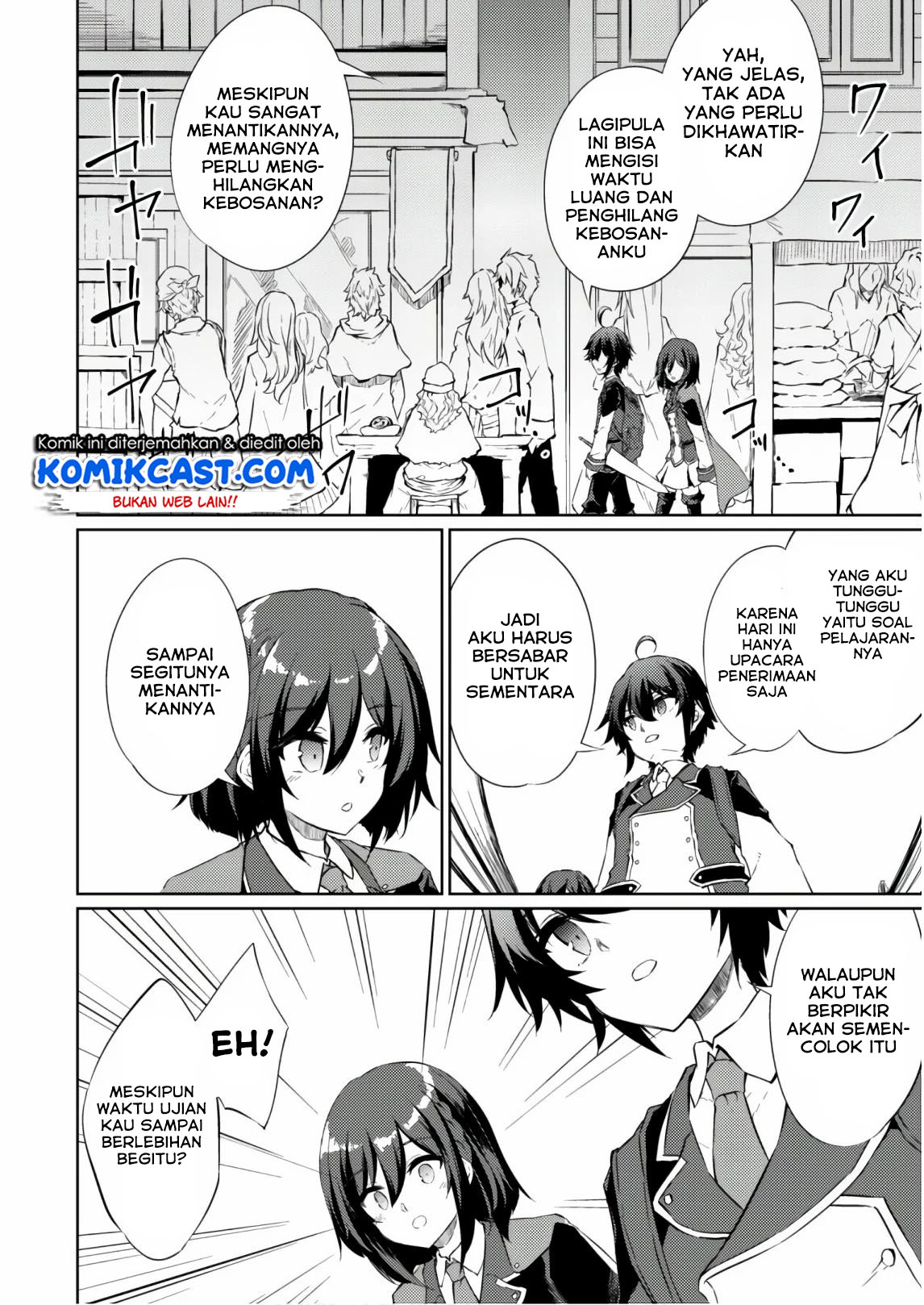 Moto Saikyou no Kenshi wa, Isekai Mahou ni Akogareru Chapter 27 Gambar 3