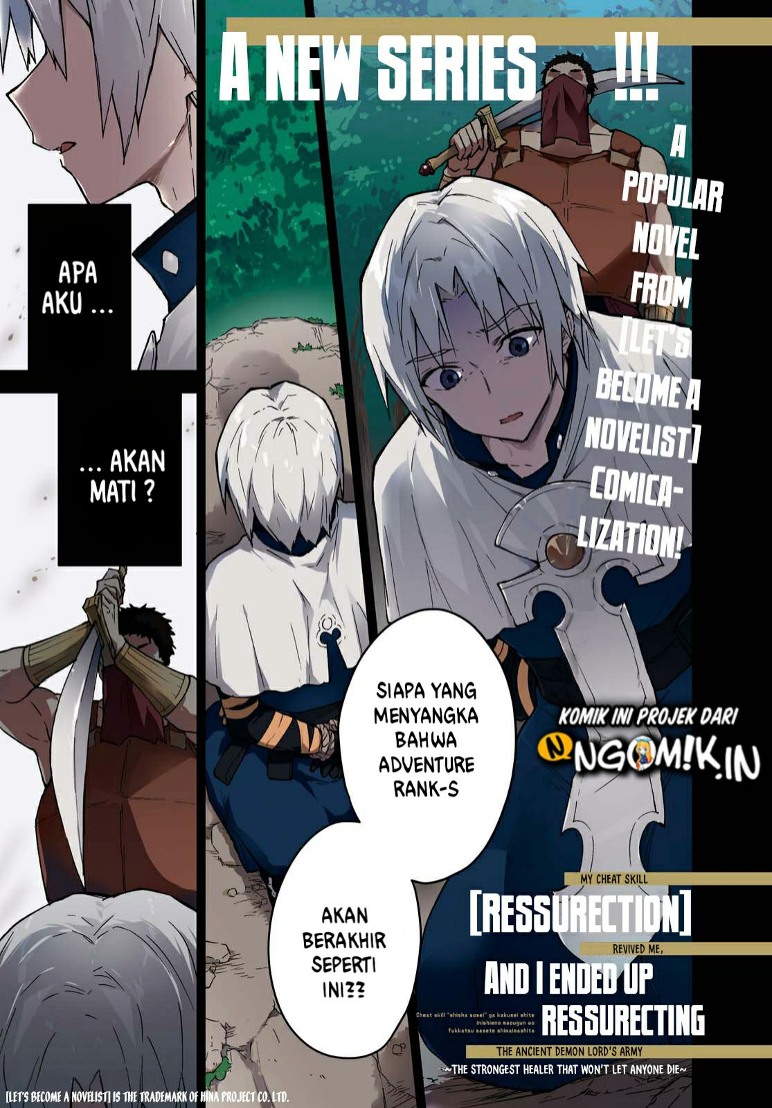 Manga Cheat Skill “Shisha Sosei” Ga Kakusei Shite Inishieno Maougun Wo Fukkatsu Sasete Shimaimashita ~Dare Mo Shinasenai Saikyou Hiiro~ Chapter 01.1 gambar 2