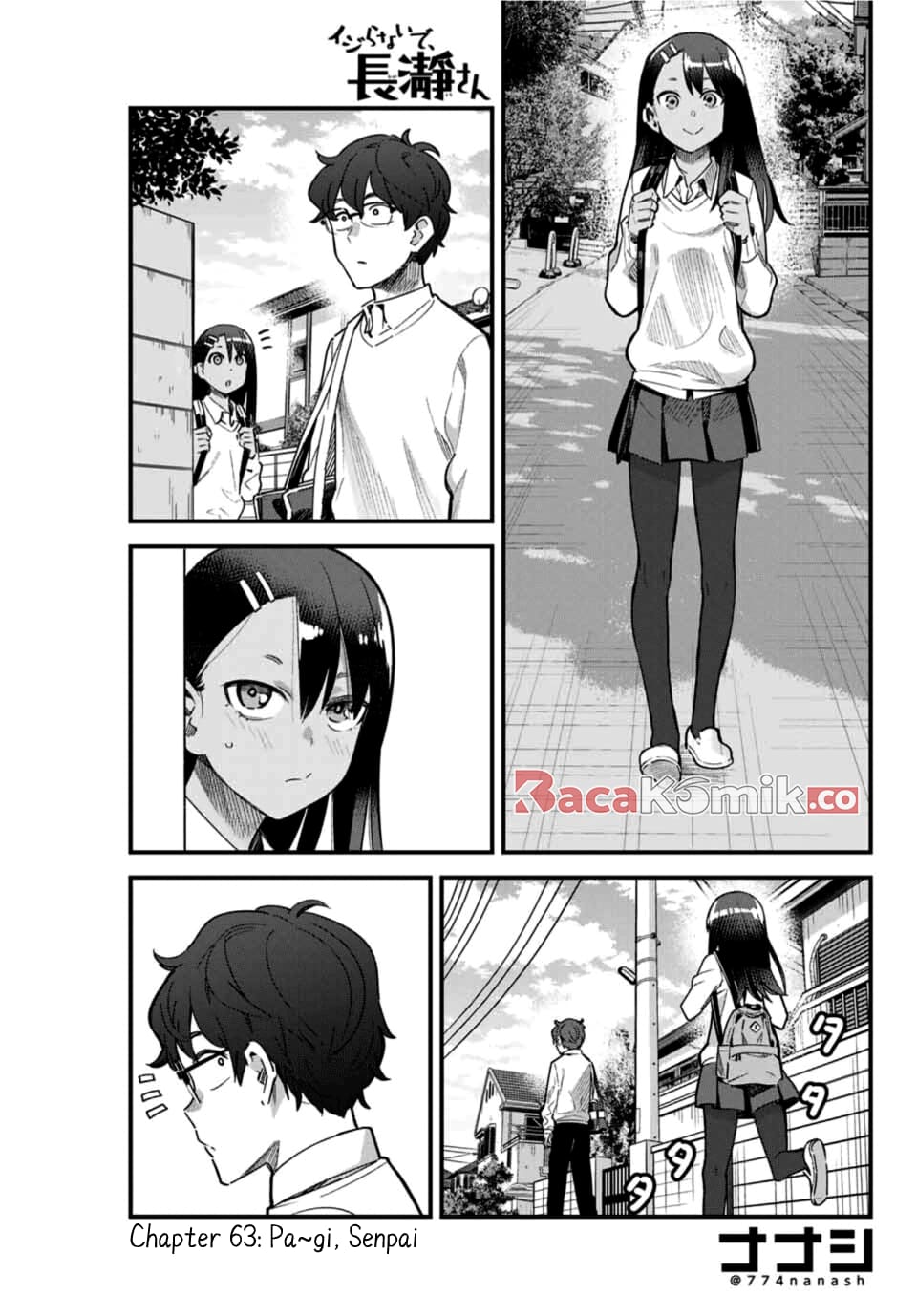 Manga Ijiranaide, Nagatoro-san Chapter 63 gambar 2