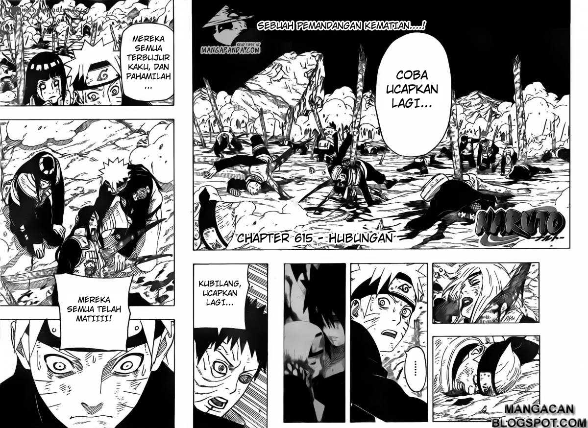 Manga Naruto Chapter 615 gambar 2