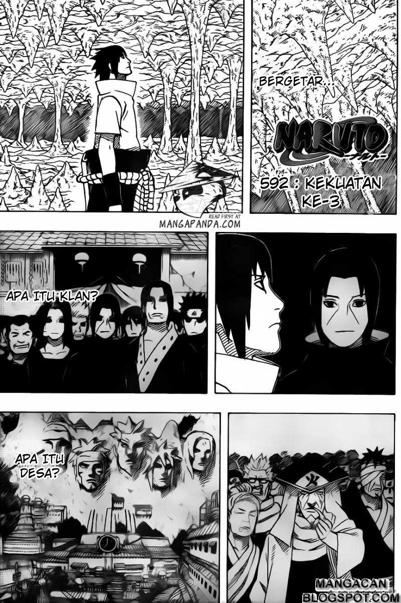 Manga Naruto Chapter 592 gambar 2