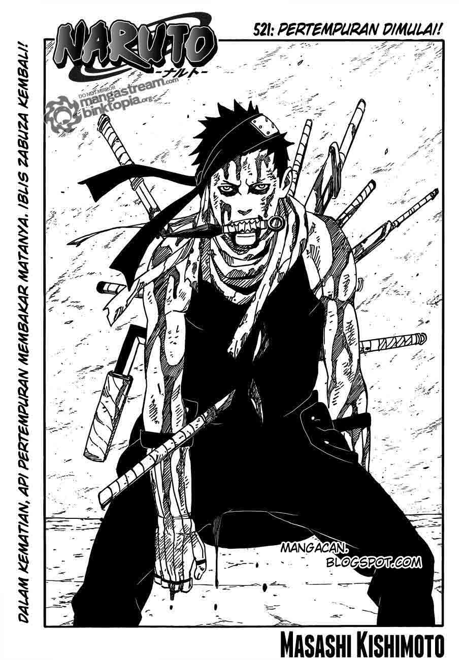Manga Naruto Chapter 521 gambar 2