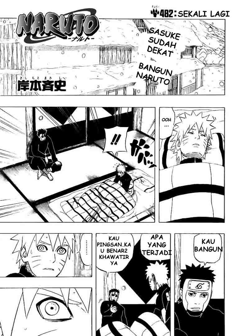 Manga Naruto Chapter 482 gambar 2