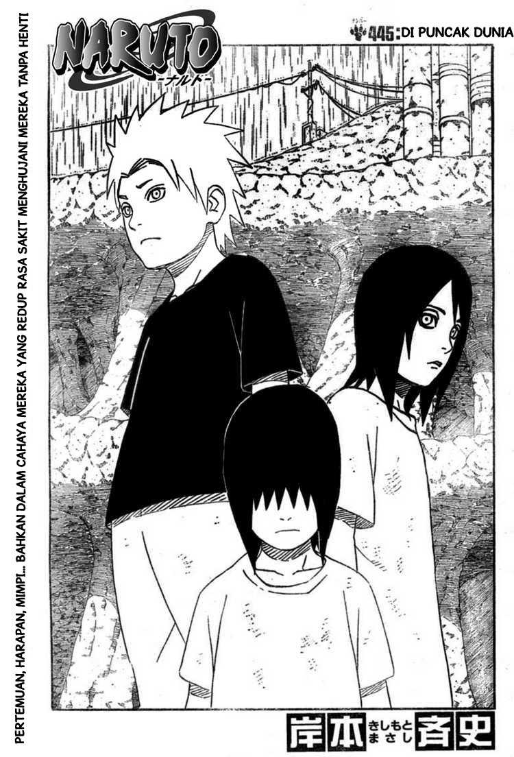 Manga Naruto Chapter 445 gambar 2