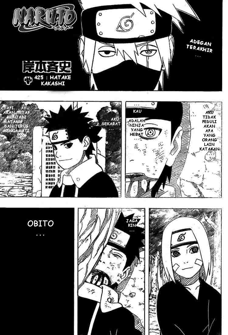 Manga Naruto Chapter 425 gambar 2
