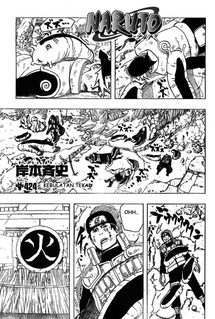 Manga Naruto Chapter 424 gambar 2