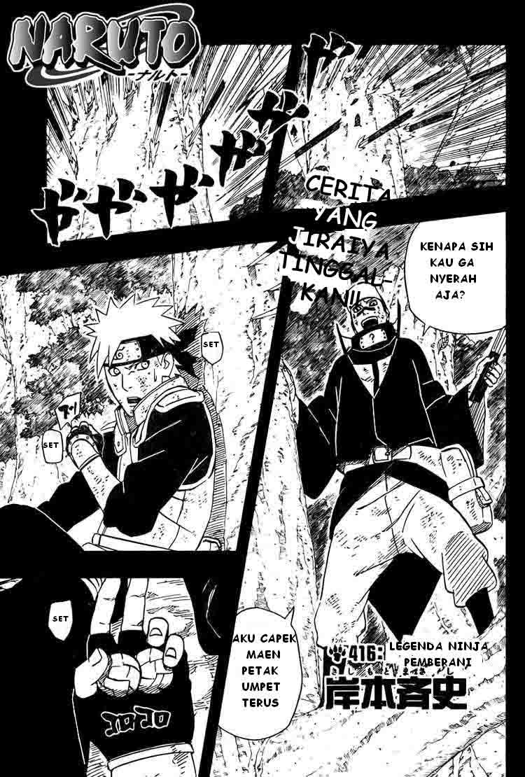 Manga Naruto Chapter 416 gambar 2