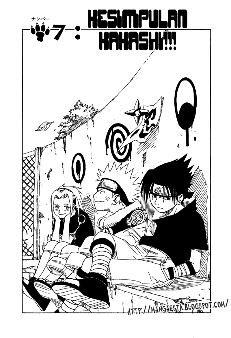Manga Naruto Chapter 7 gambar 2
