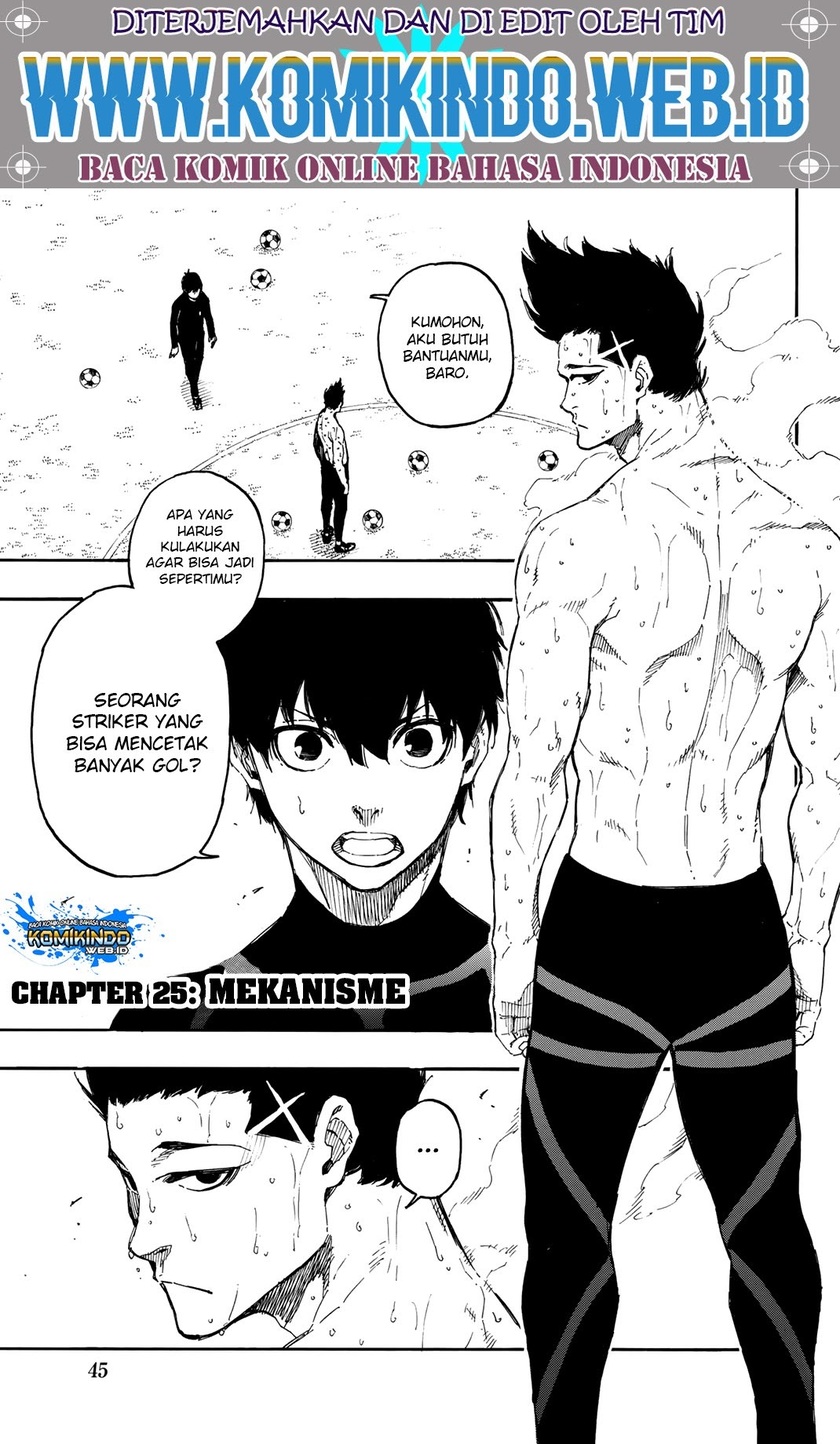 Manga Blue Lock Chapter 25 gambar 2