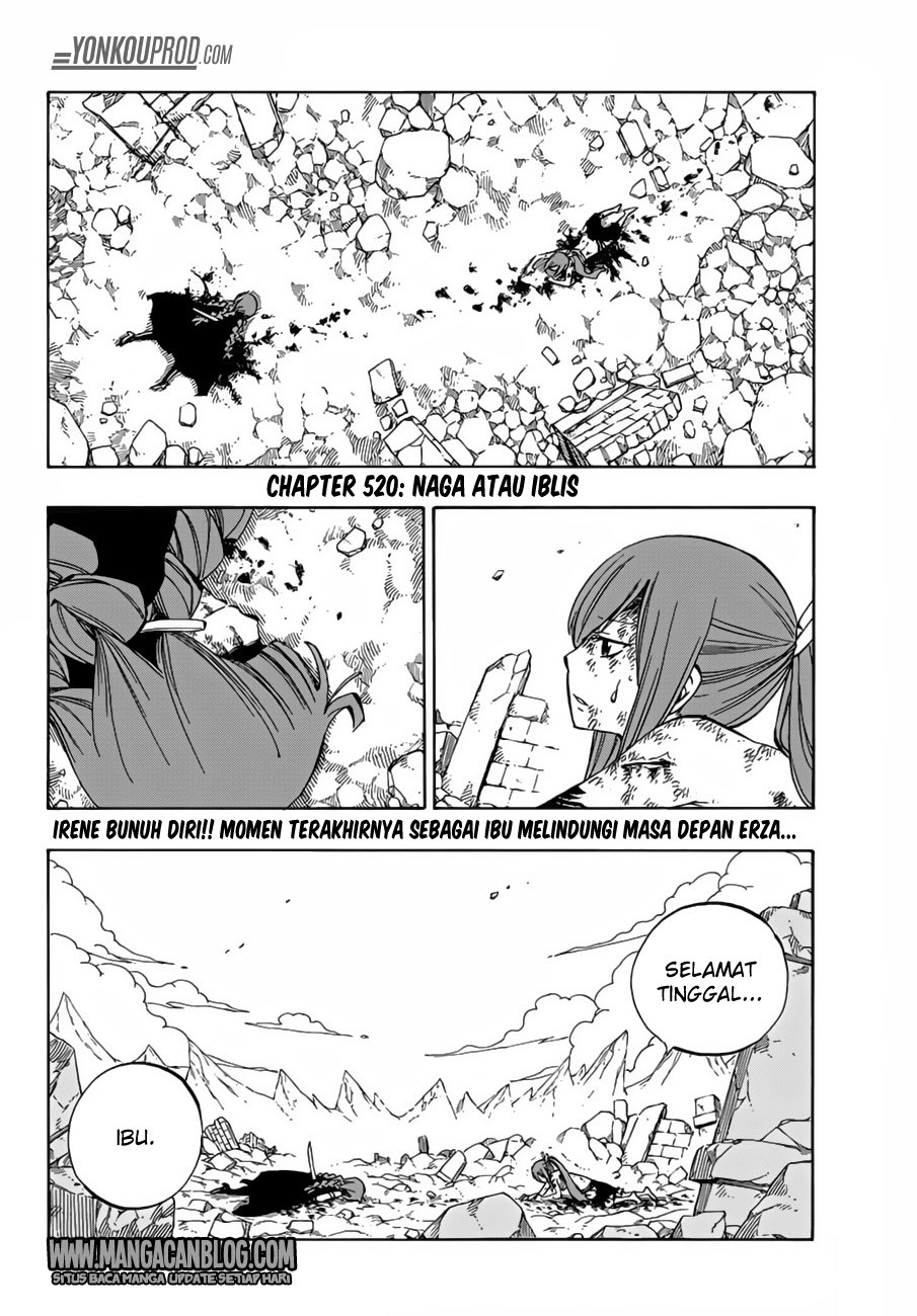 Manga Fairy Tail Chapter 520 gambar 2