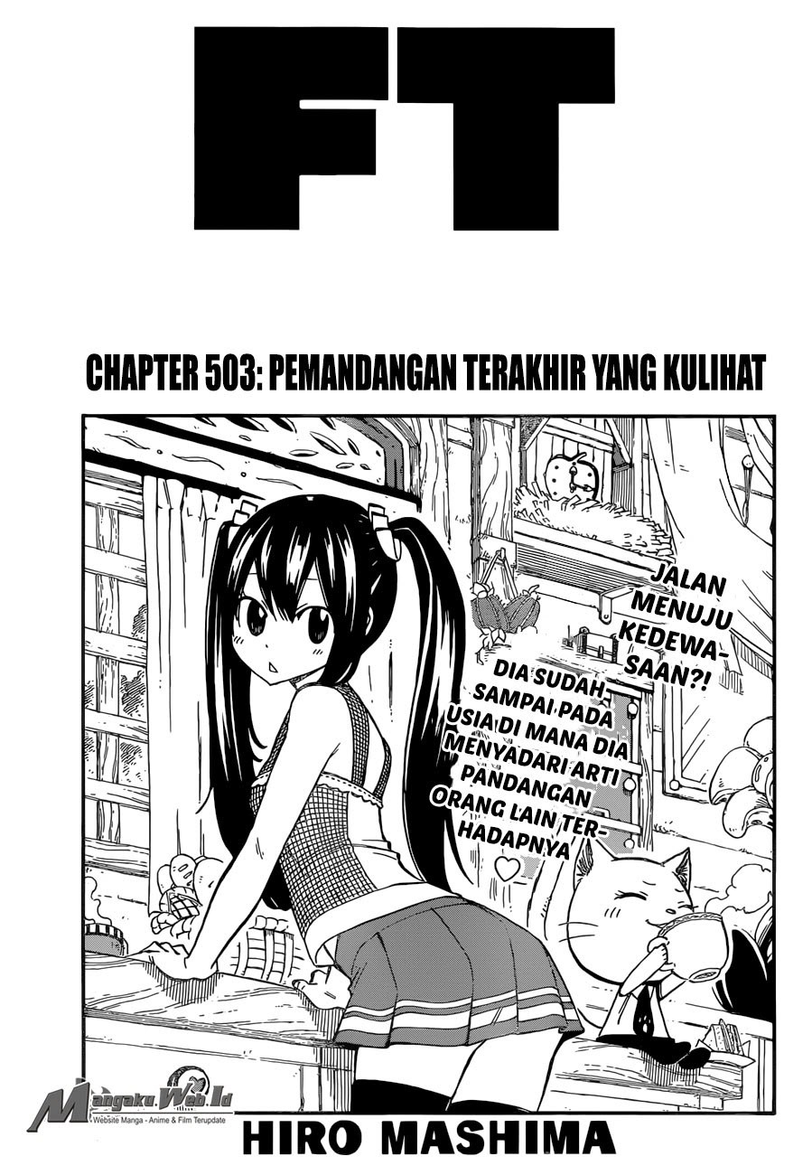 Manga Fairy Tail Chapter 503 gambar 2