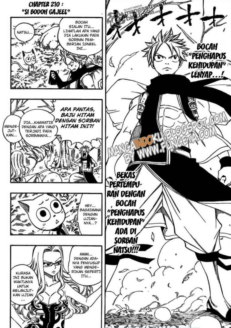 Manga Fairy Tail Chapter 210 gambar 2