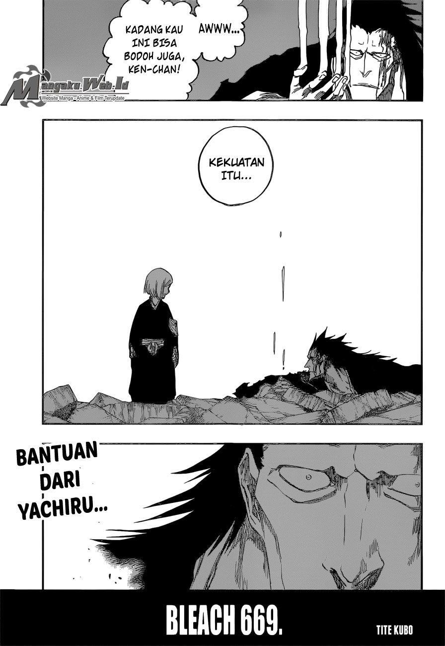 Manga Bleach Chapter 669 gambar 2