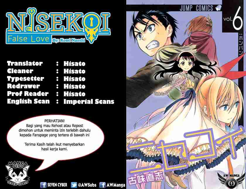 Nisekoi Chapter 45 Gambar 3