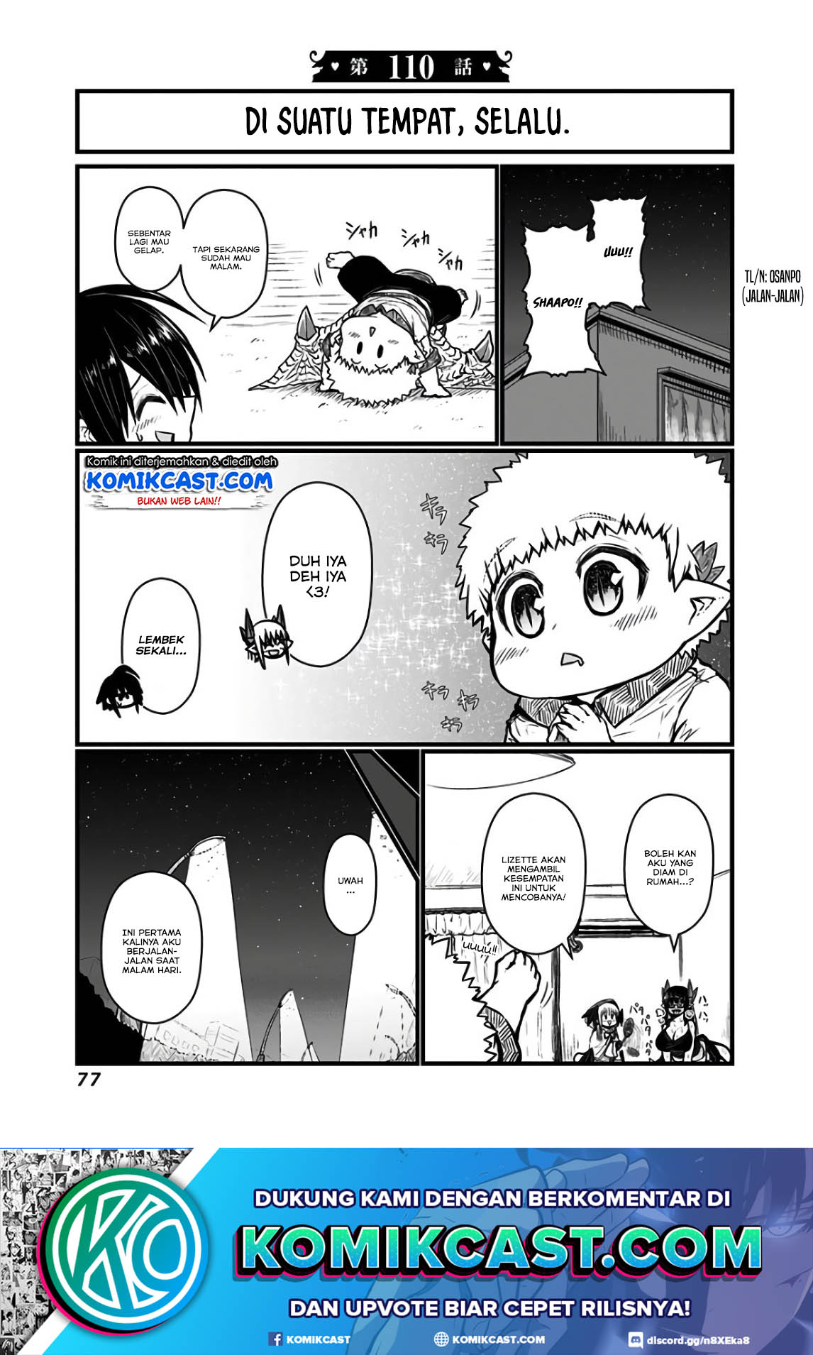 Manga Musuko ga Kawaikute Shikataganai Mazoku no Hahaoya Chapter 110 gambar 2