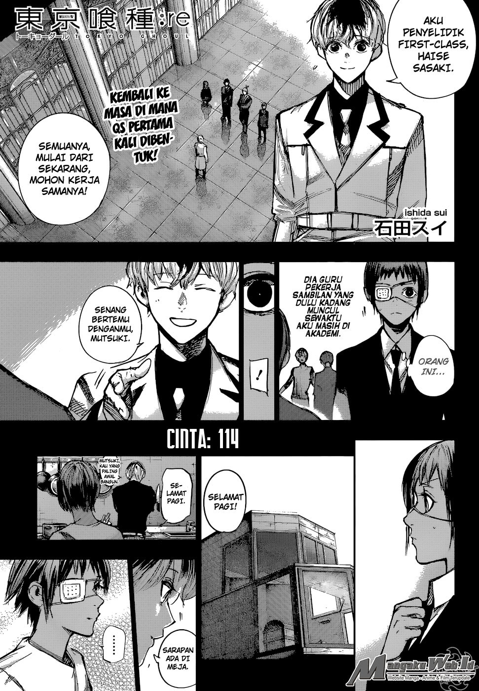 Manga Tokyo Ghoul:re Chapter 114 gambar 2