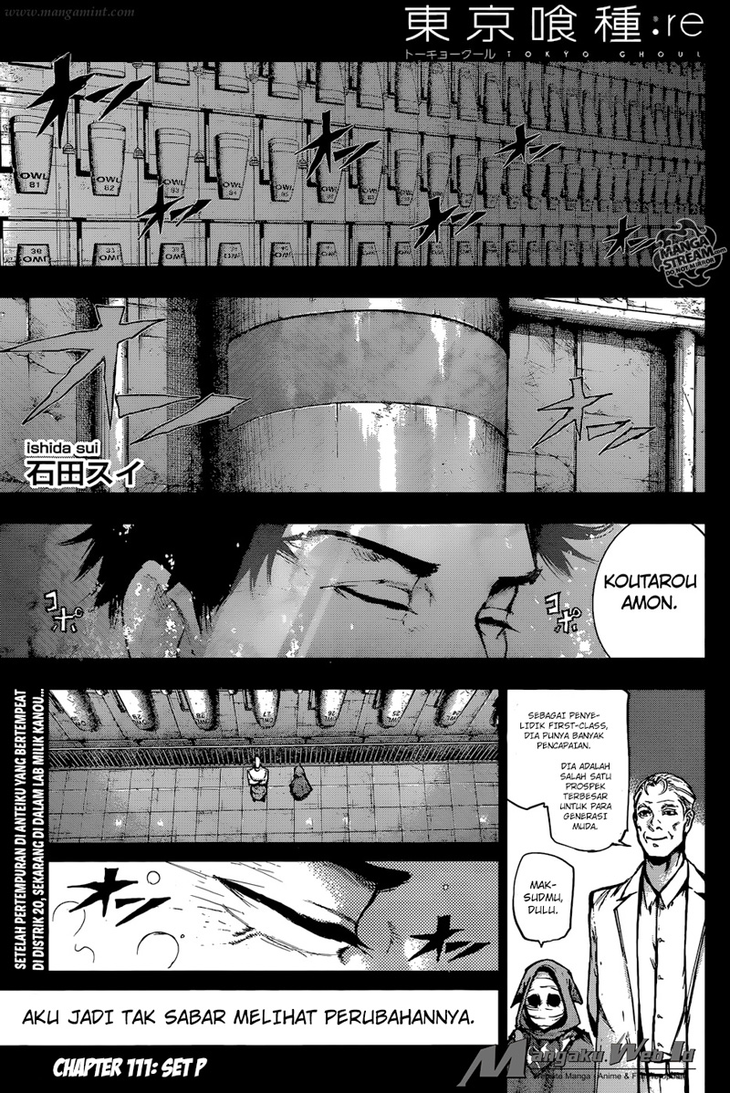 Manga Tokyo Ghoul:re Chapter 111 gambar 2