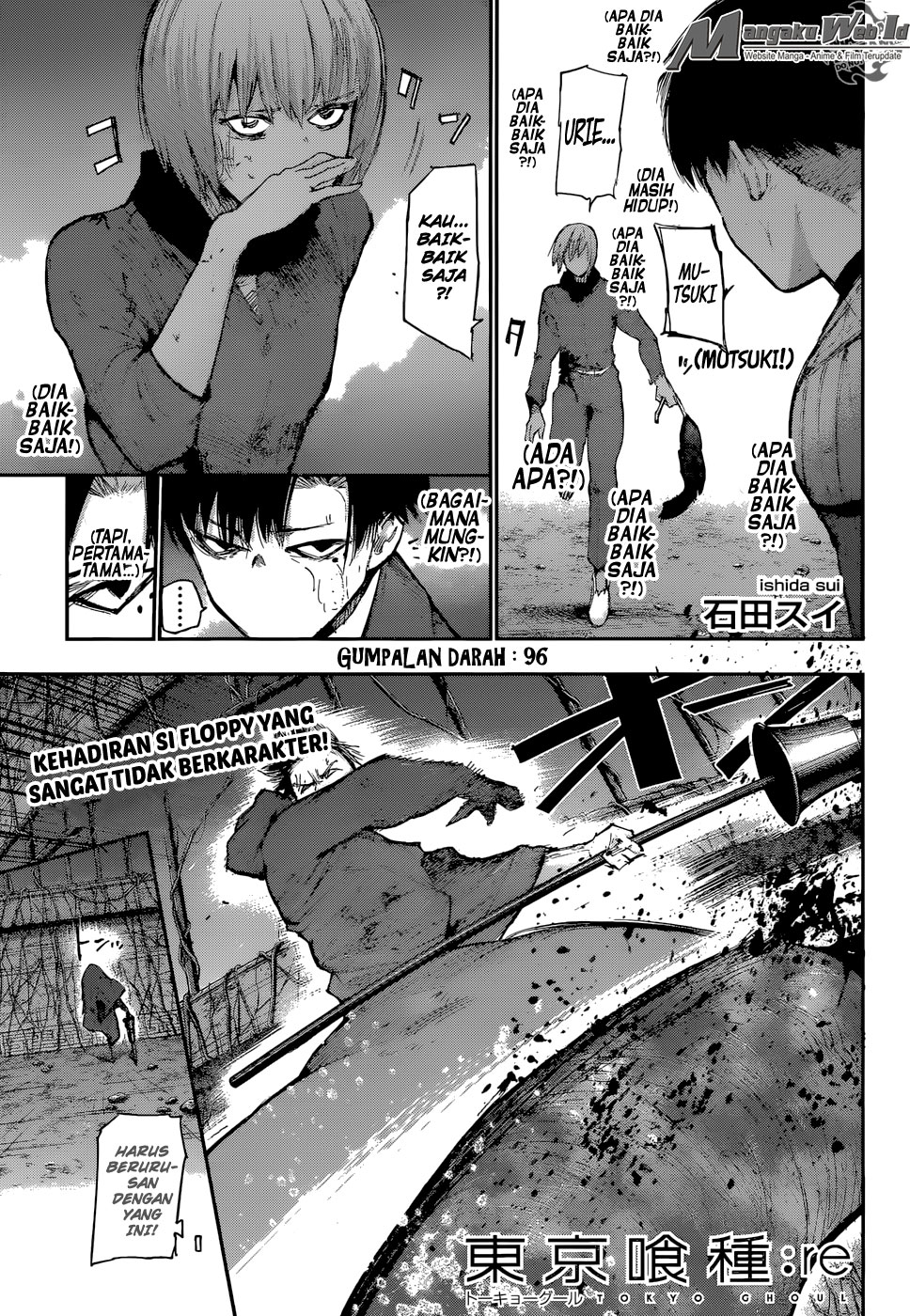 Manga Tokyo Ghoul:re Chapter 96 gambar 2