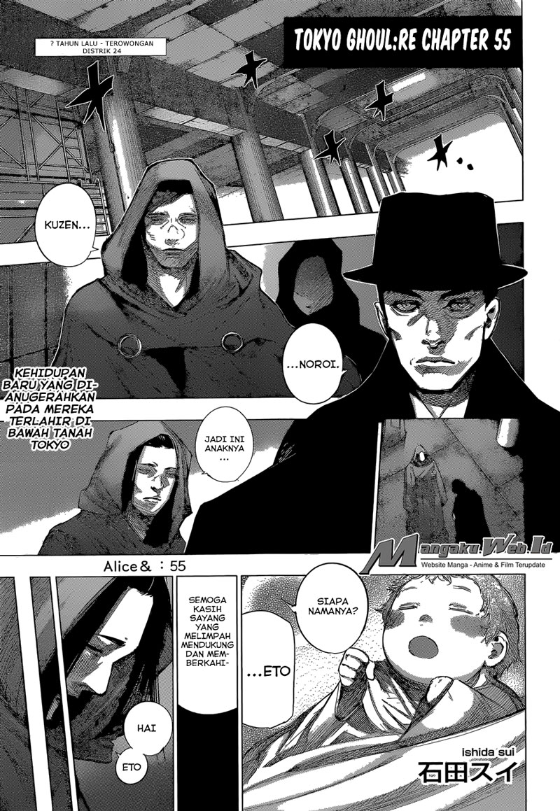 Manga Tokyo Ghoul:re Chapter 55 gambar 2