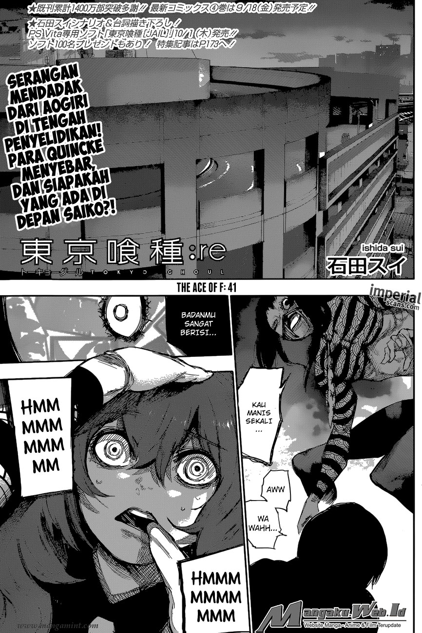 Manga Tokyo Ghoul:re Chapter 41 gambar 2