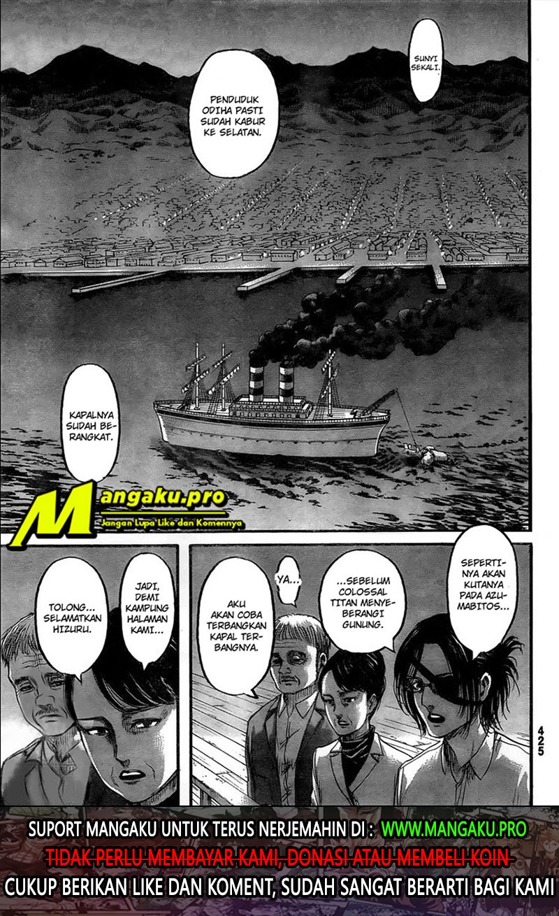 Manga Shingeki no Kyojin Chapter 132.1 gambar 2