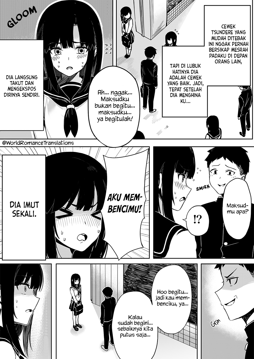 Manga A Simple Way to Make a Tsundere Girlfriend Show Affection Chapter 01 gambar 2