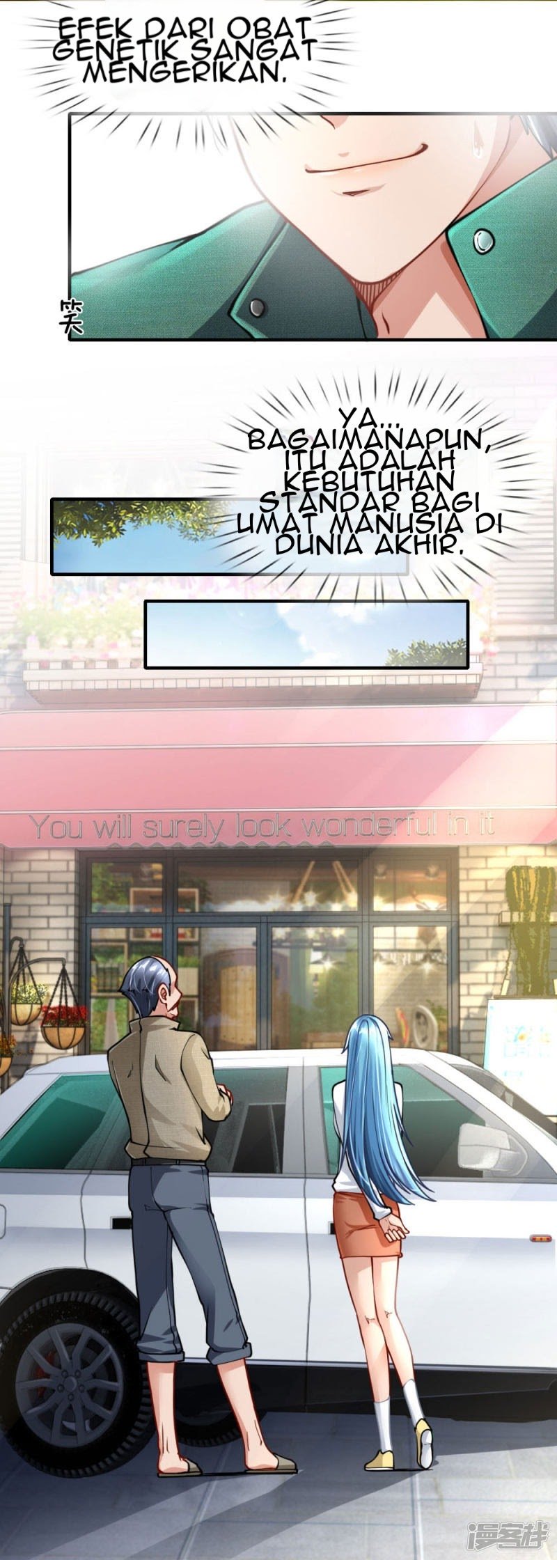 Manhua Doomsday Girlfriend: My Backyard Leads to Doomsday Chapter 69 gambar 2