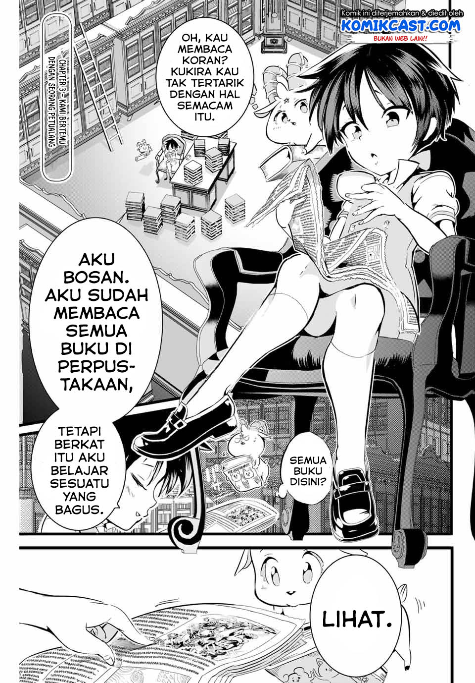 Manga Tensei Shitara dai Nana Ouji dattanode, Kimamani Majutsu o Kiwamemasu Chapter 3 gambar 2
