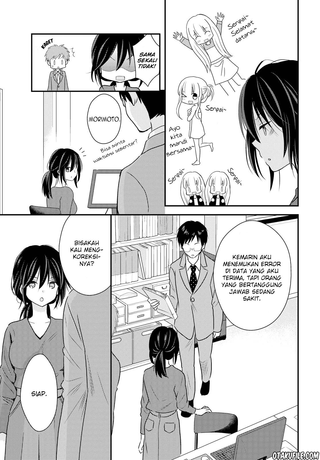 Oya ga Urusai node Kouhai to Gisou Kekkon shitemita Chapter 02 Gambar 4