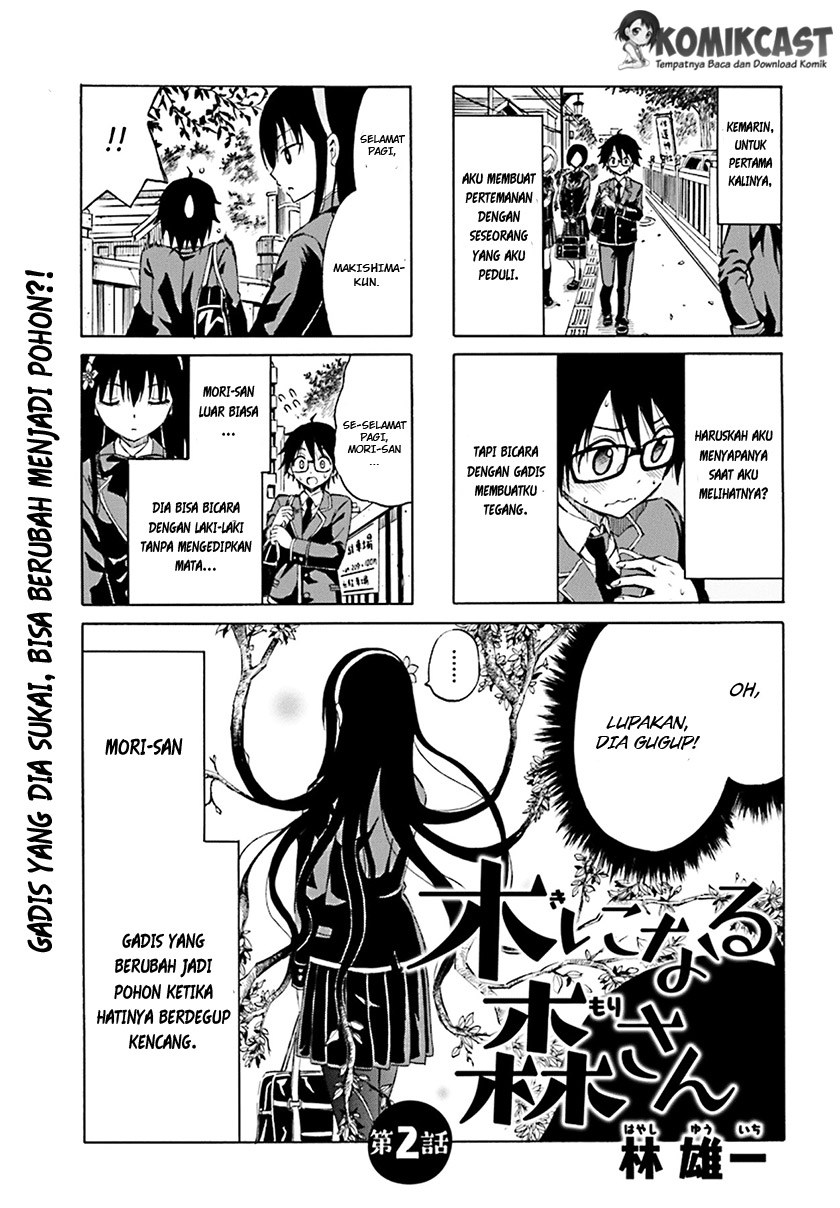 Manga Kininaru Mori-san Chapter 02 gambar 2