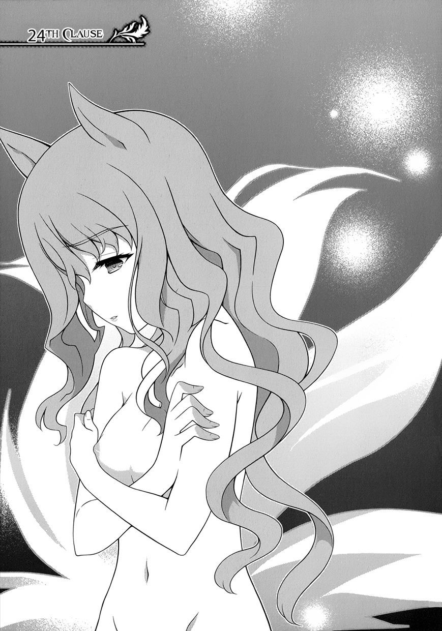 Manga Kitsune no Akuma to Kuroi Grimoire Chapter 24 gambar 2